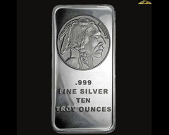 Last Day Flash Sale!🔥 10 oz SilverTowne Buffalo Silver Bar