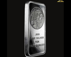 Last Day Flash Sale!🔥 10 oz SilverTowne Buffalo Silver Bar