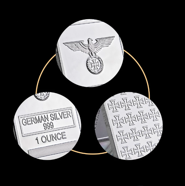 German Eagle Silver Bar