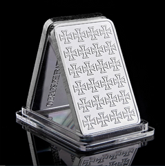 1 OZ German Eagle Silver Bar