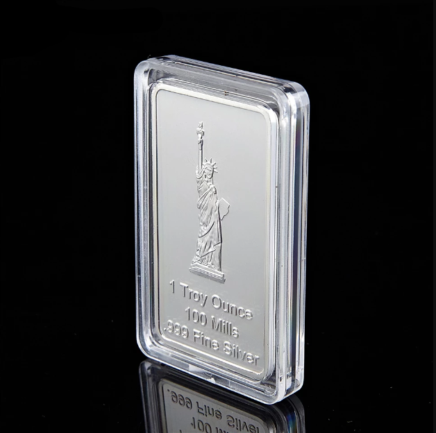 Statue Of Liberty Silver Bar