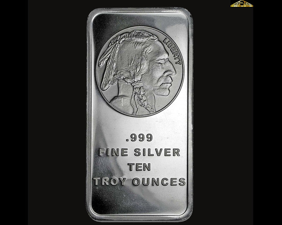 Last Day Flash Sale!🔥 10 oz SilverTowne Buffalo Silver Bar