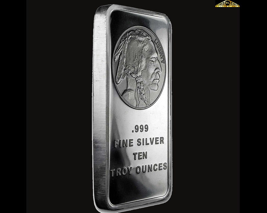 Last Day Flash Sale!🔥 10 oz SilverTowne Buffalo Silver Bar