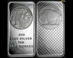 Last Day Flash Sale!🔥 10 oz SilverTowne Buffalo Silver Bar